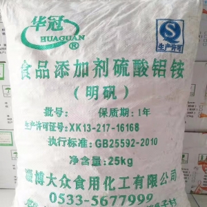食品級(jí)明礬，KAl(SO?)?·12H?